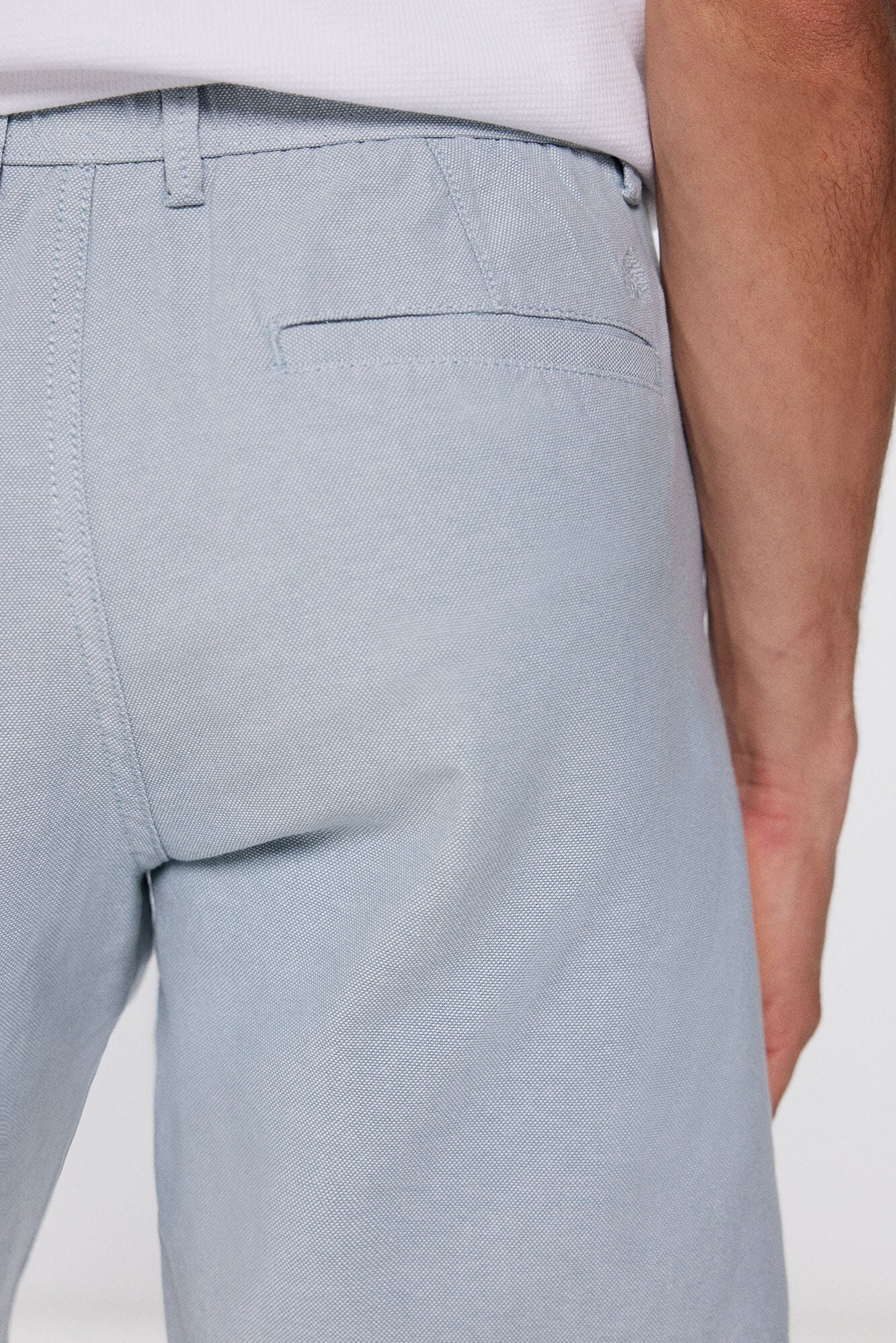 Oxford comfort fit Bermuda shorts