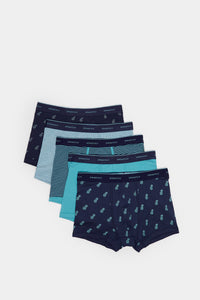 5-pack printed boxers