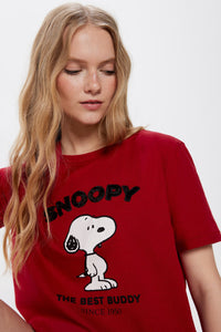 Sequin Snoopy T-shirt