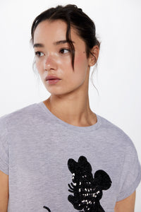 Minnie Sequins T-shirt