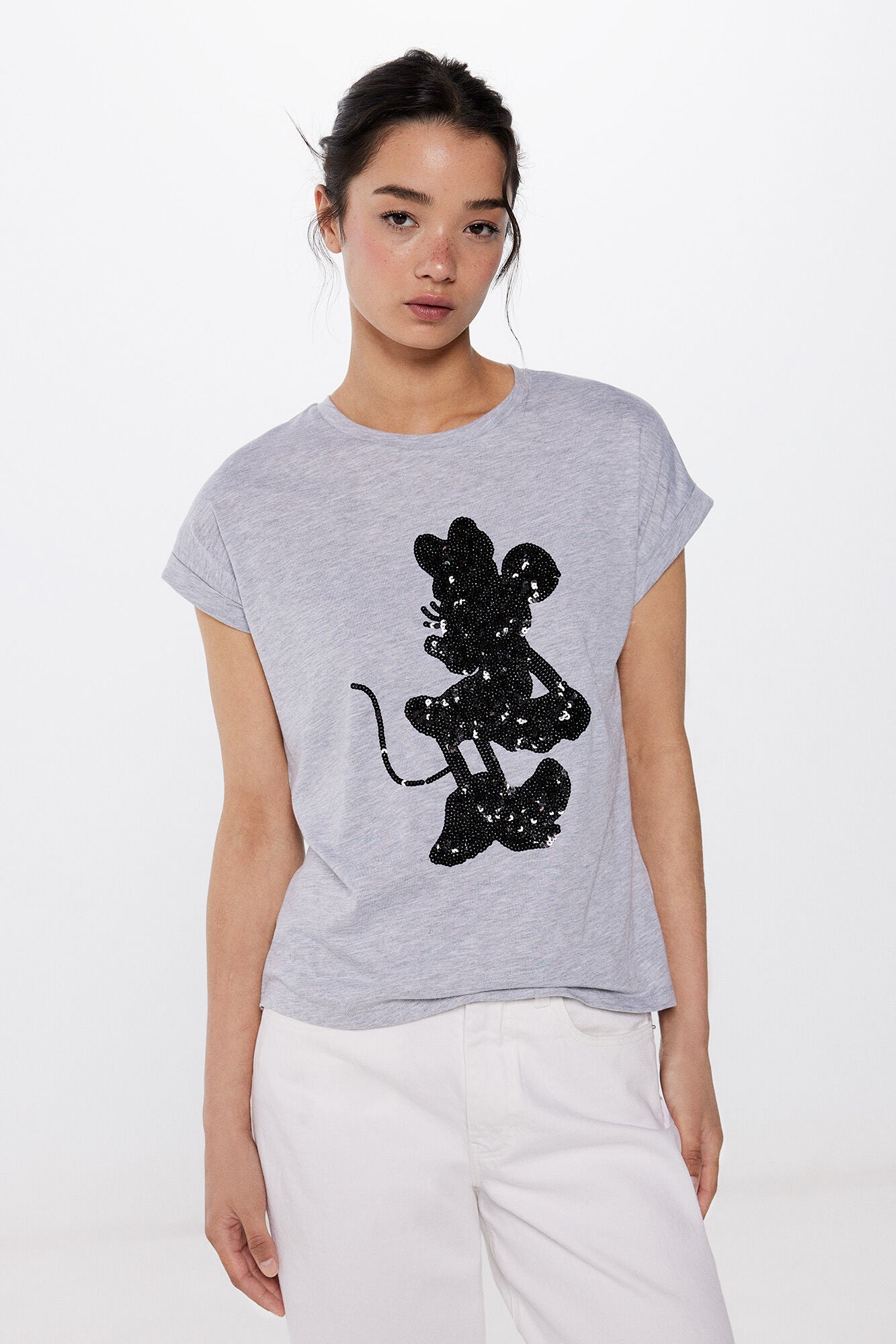 Minnie Sequins T-shirt