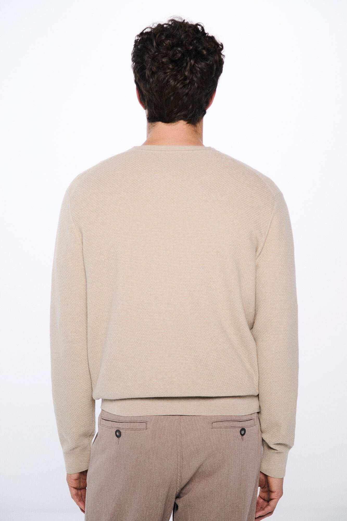 Textured jumper