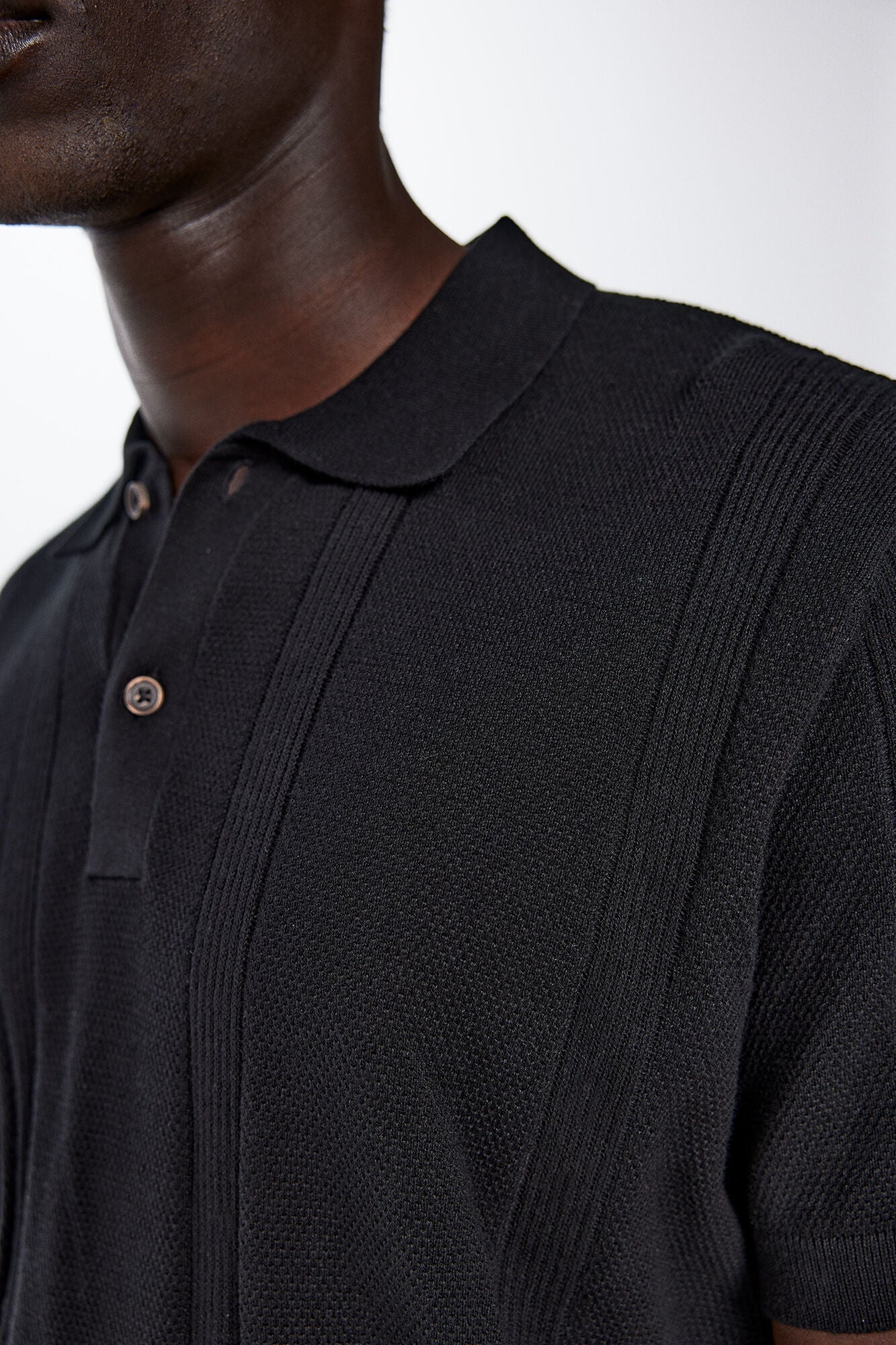 Textured Polo Shirt