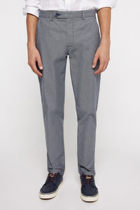 Textured formal trousers