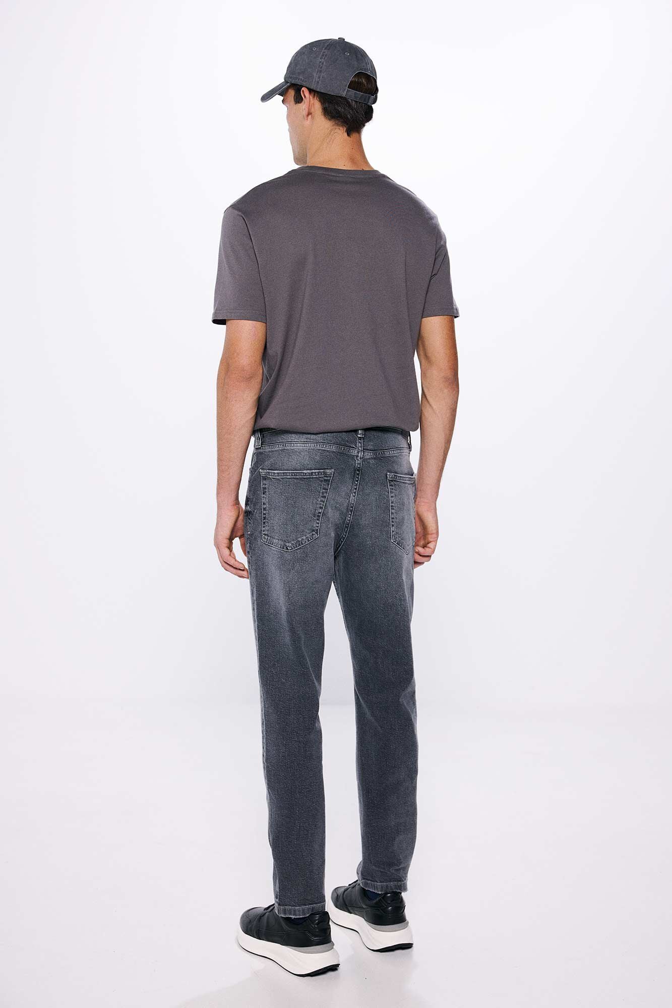 Dark grey slim fit jeans