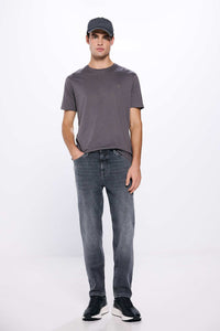 Dark grey slim fit jeans