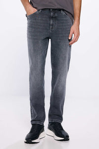 Dark grey slim fit jeans