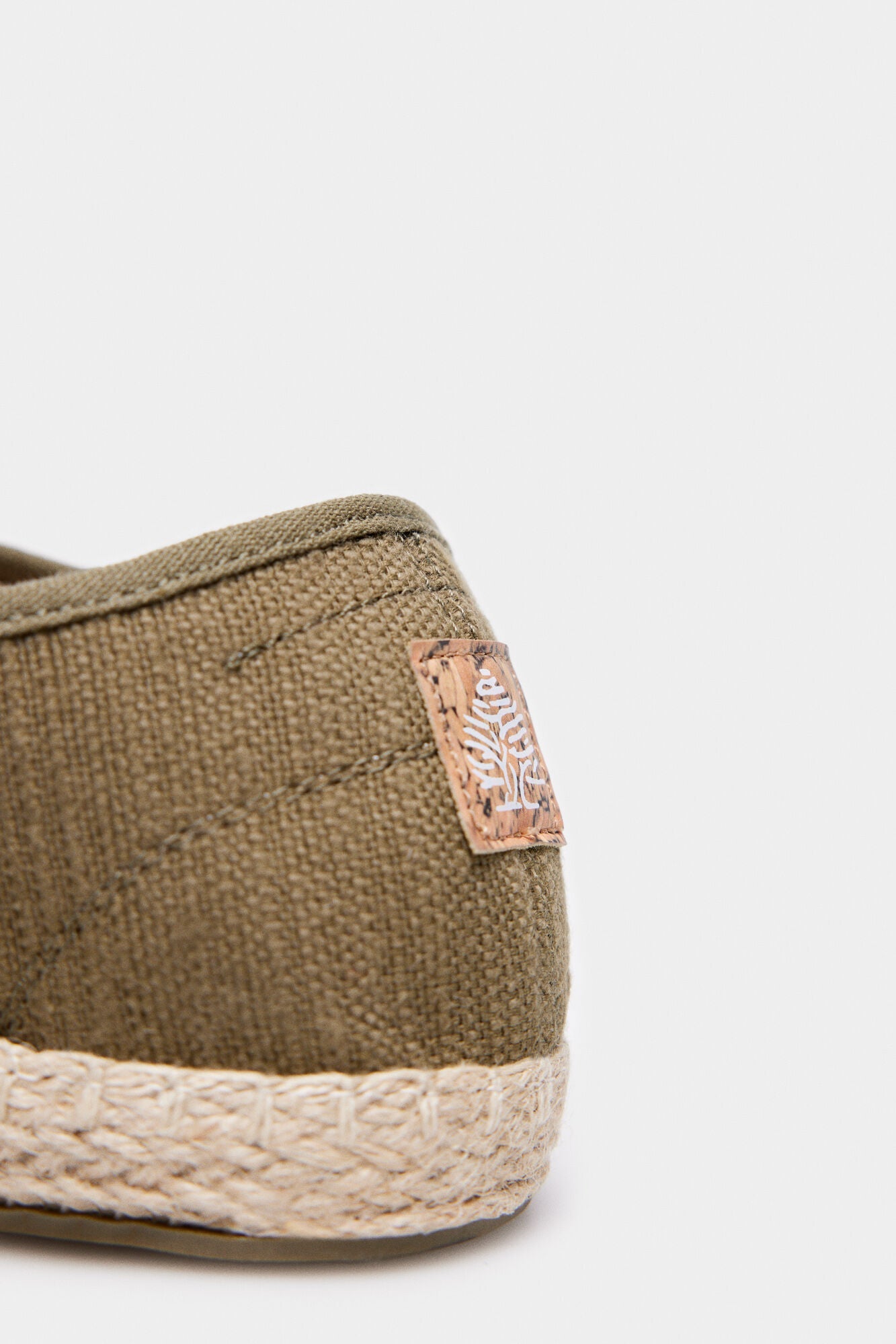 Rustic coloured espadrille