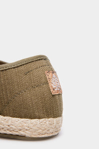 Rustic coloured espadrille