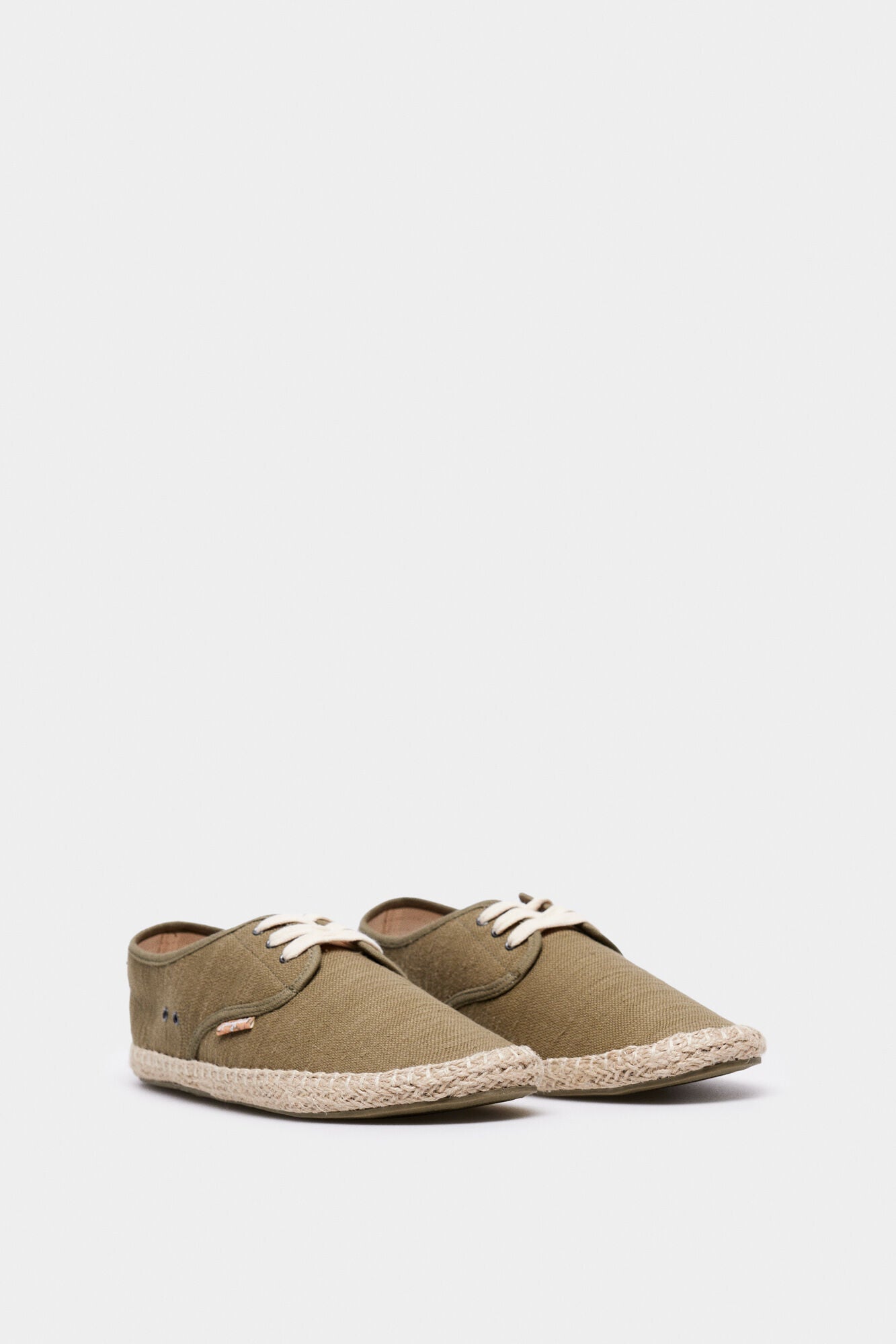 Rustic coloured espadrille