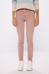 Slim fit coloured trousers