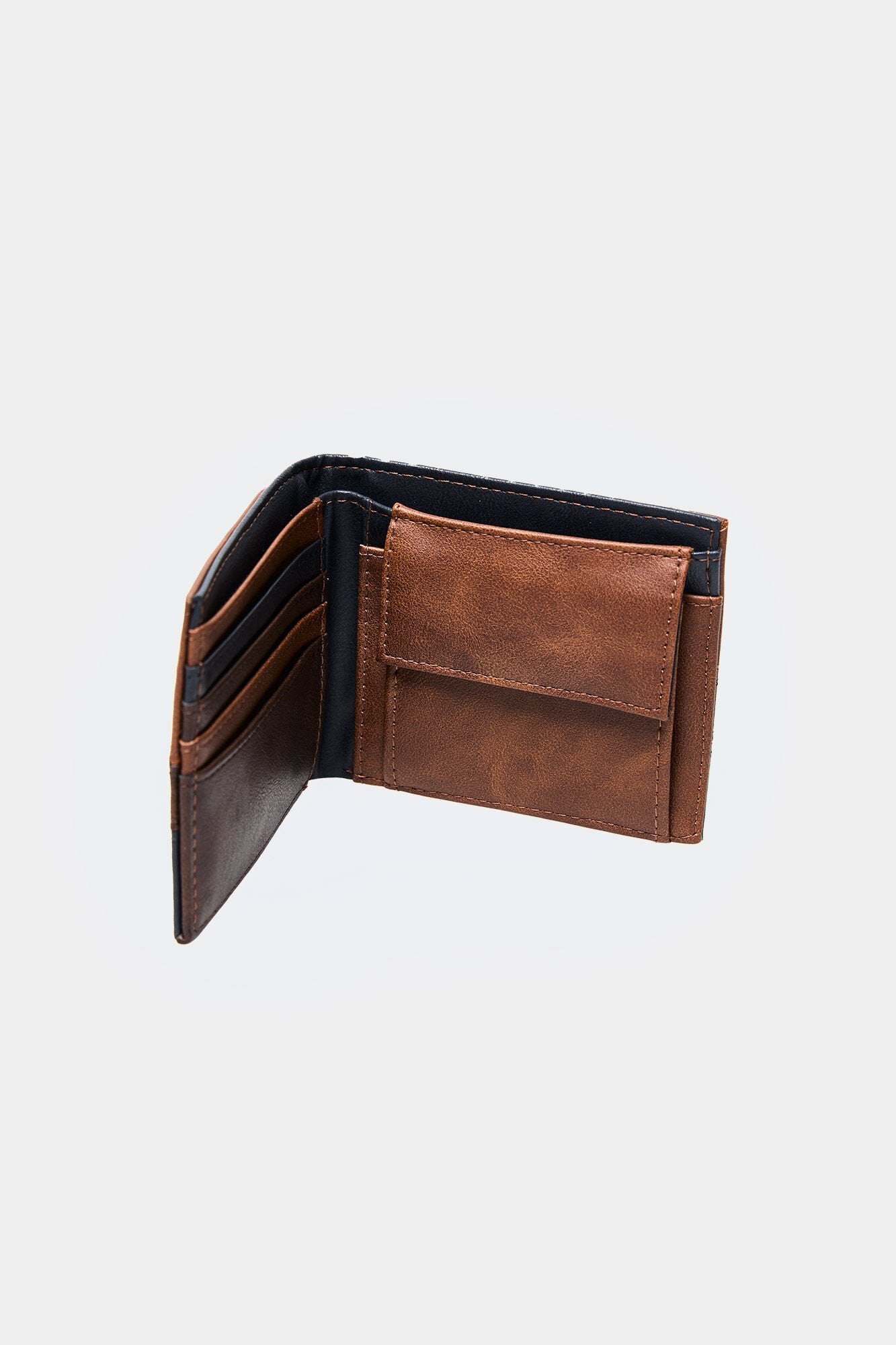 Faux-leather wallet