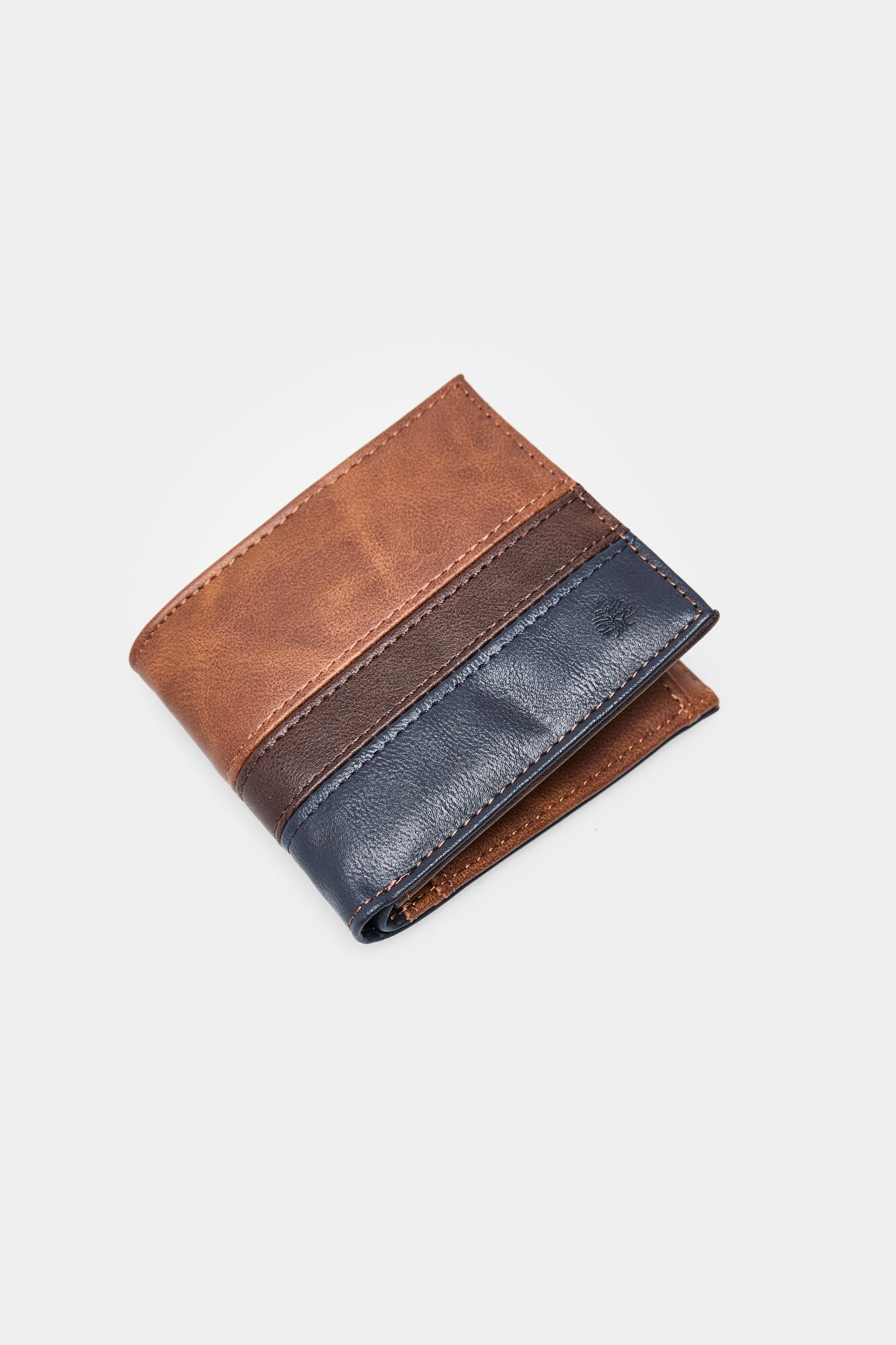 Faux-leather wallet