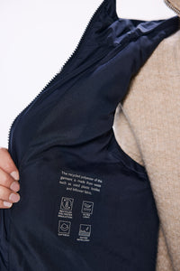 Water repellent padded vest