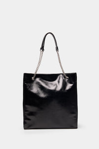 Shopper bag with chain handle