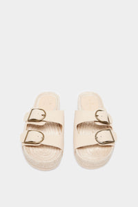 Sandal with jute sole